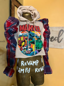 Revampd Crop Hoodie