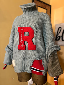 Revampd Crop Varsity Hoodies