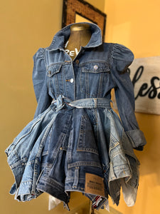Revampd Denim Peplum