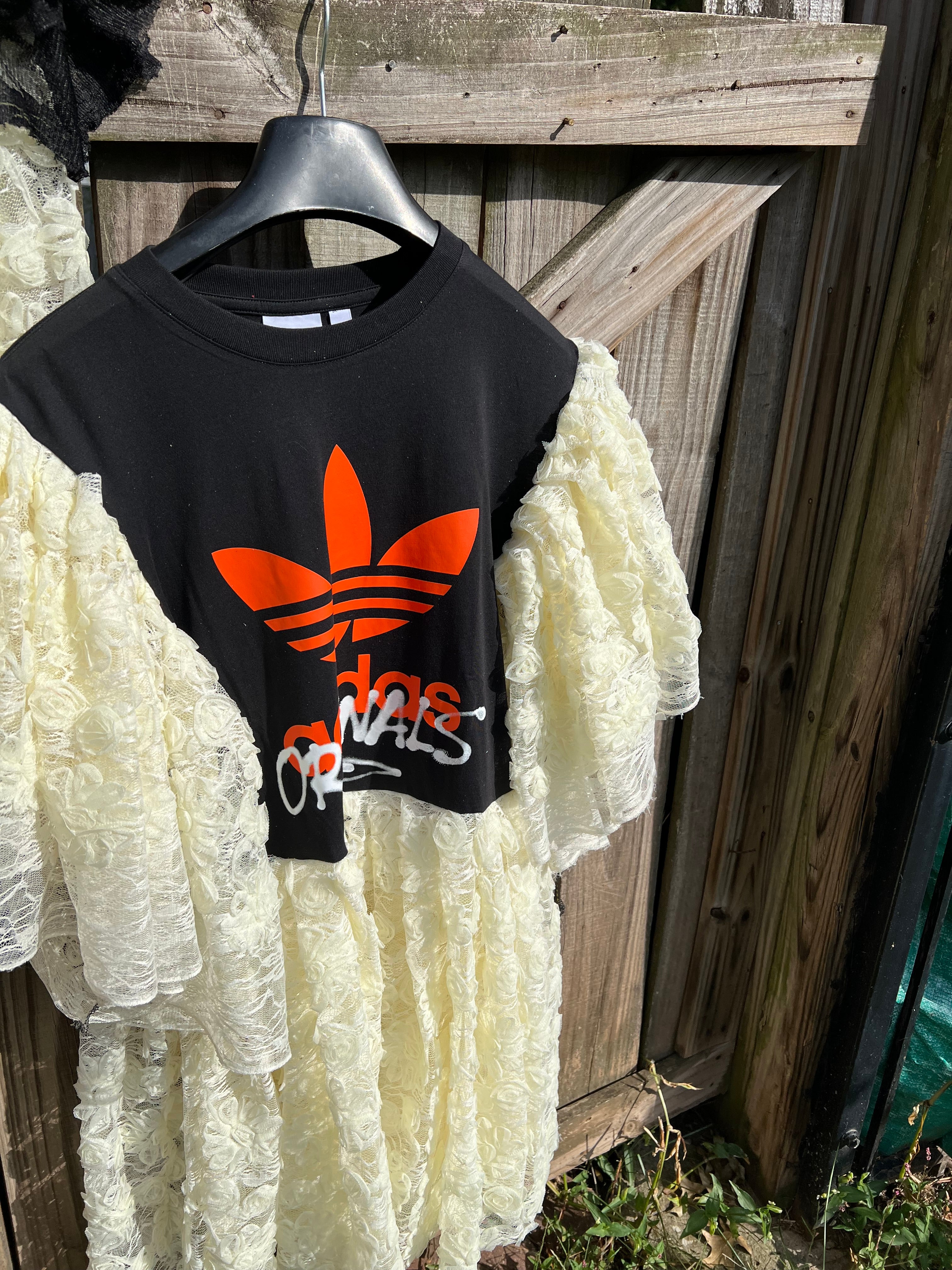 Revampd Adida peplum Top/Dress