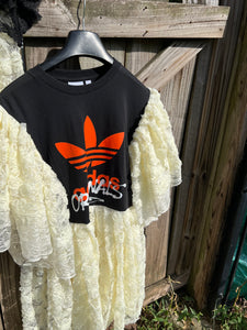 Revampd Adida peplum Top/Dress