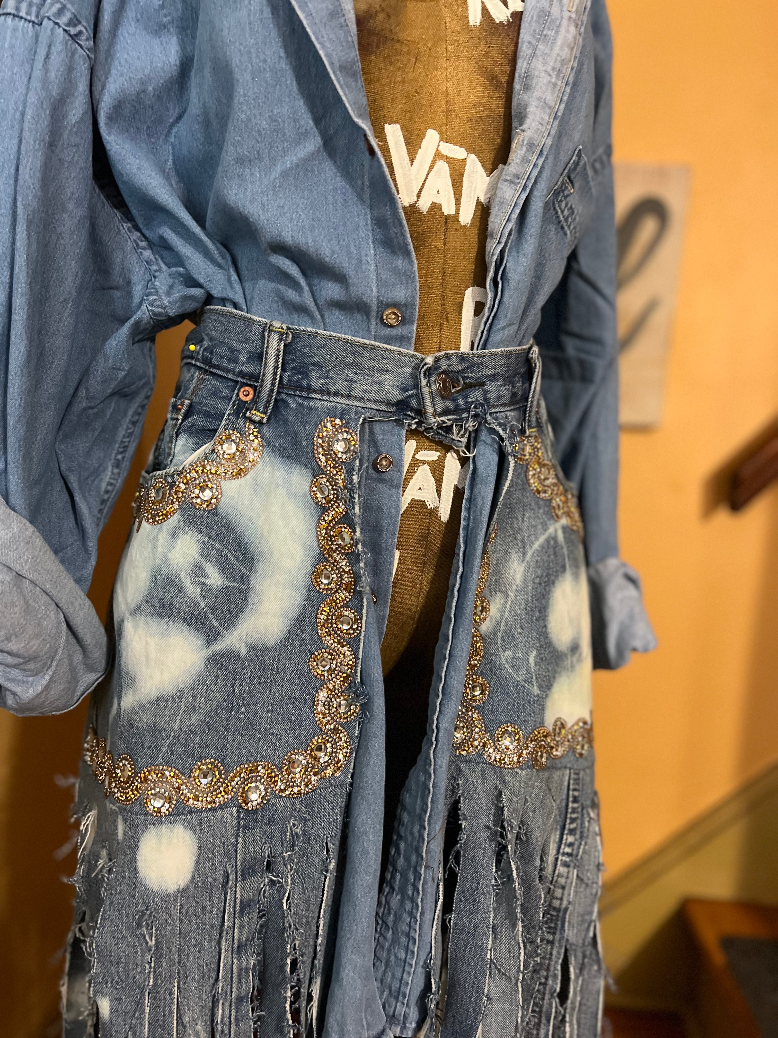 Revampd Denim Waist Belt