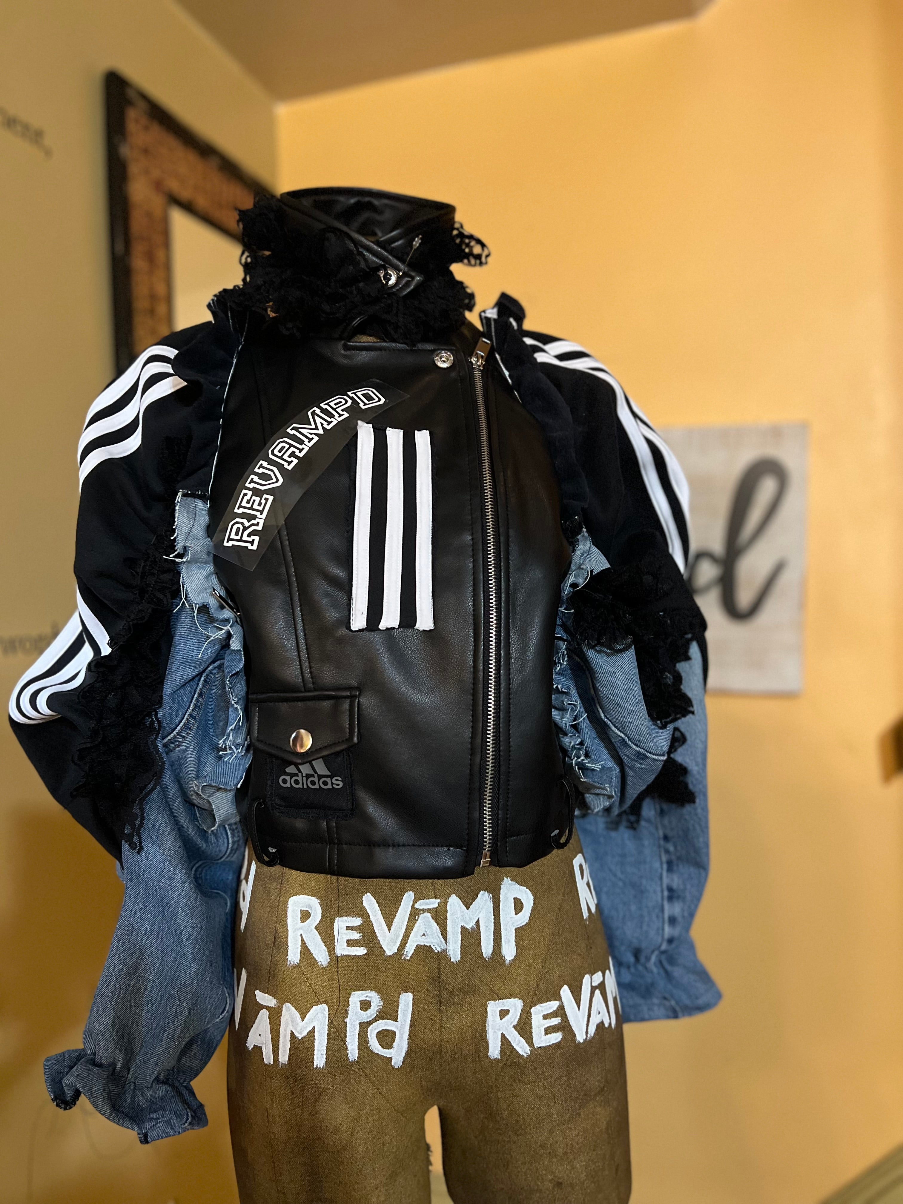 Revampd Moto Adida Jacket