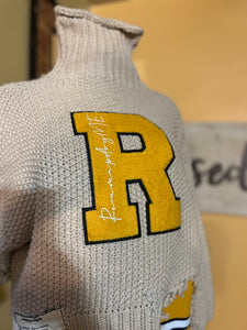 Revampd Crop Varsity Hoodies