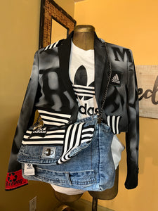 Crop Revampd Adida Set/Purse