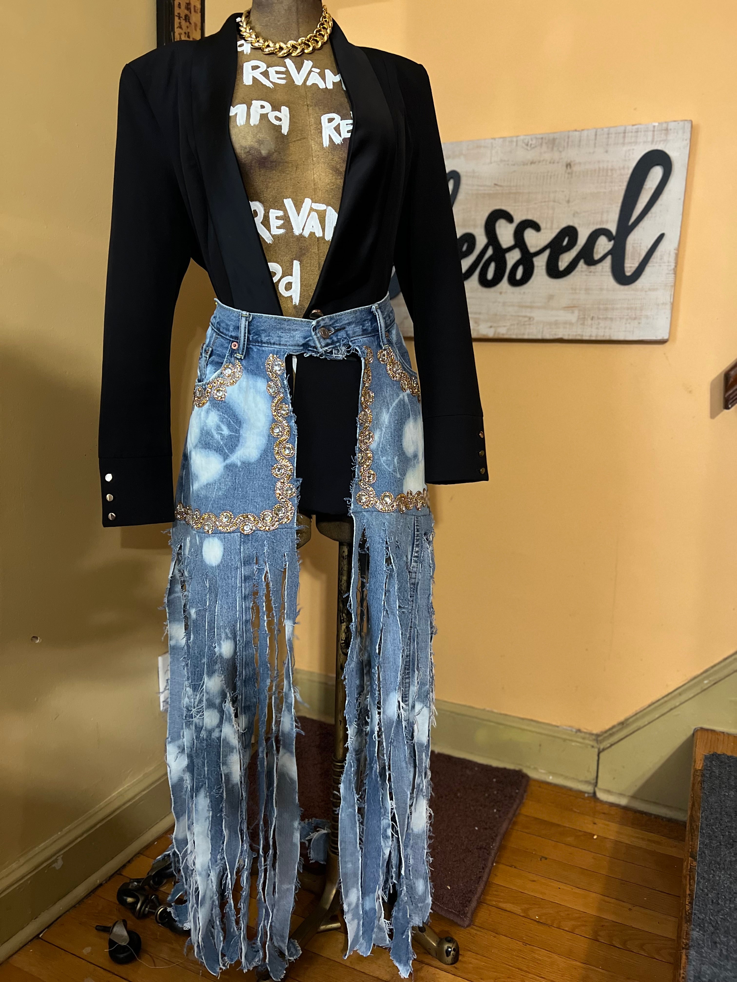 Revampd Denim Waist Belt