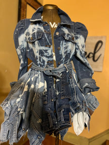 Revampd Denim Peplum