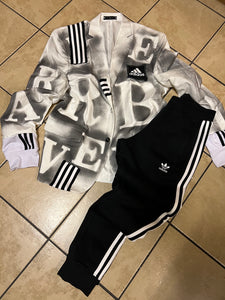 White Revampd Adida Set