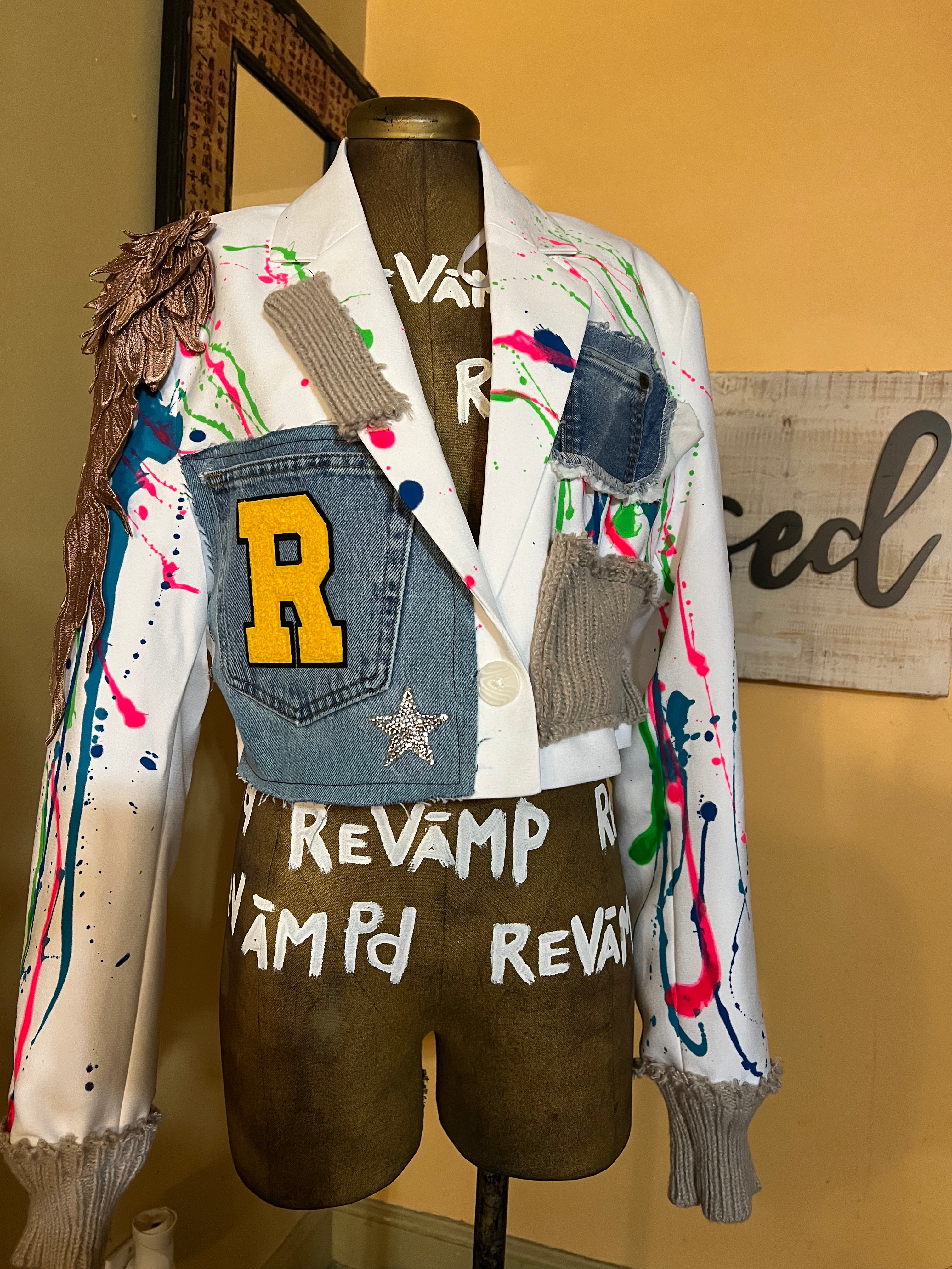 Cropped Revampd Blazer