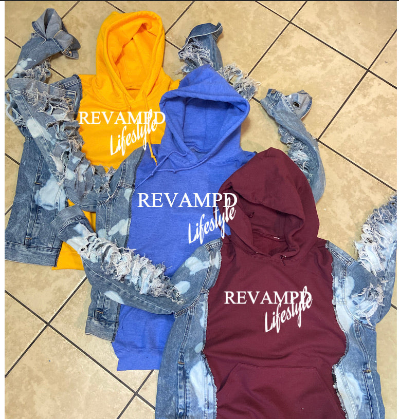 Revampd Distressed Lifestyle Hoodie